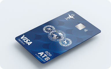 Carte Visa Signature Business personnalisée